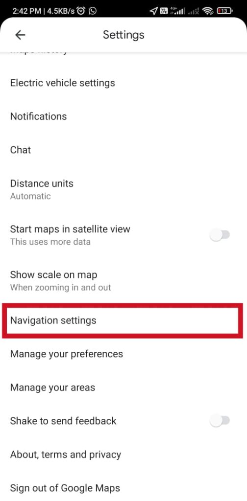 Google Map Save Fuel Feature